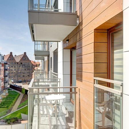 Apartmán Apartament Morski Nowa Motlawa Gdaňsk Exteriér fotografie