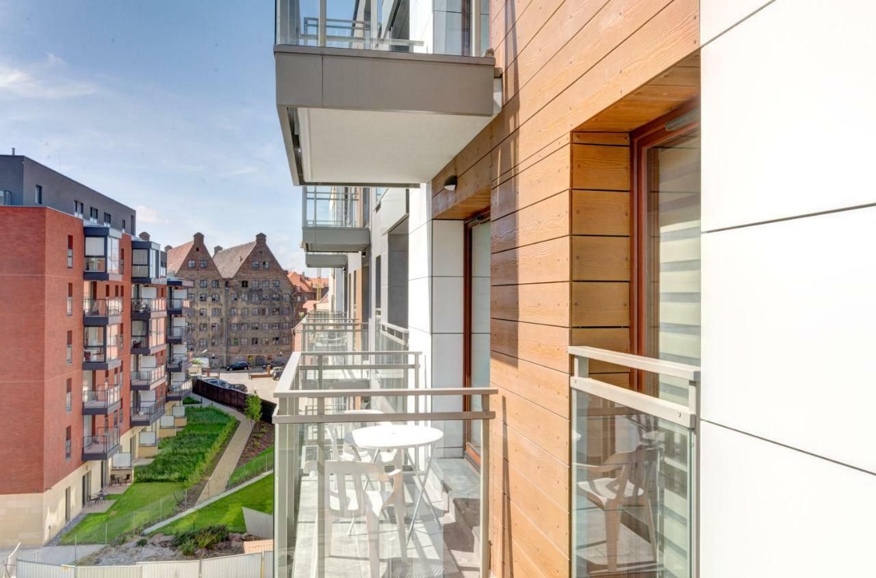 Apartmán Apartament Morski Nowa Motlawa Gdaňsk Exteriér fotografie