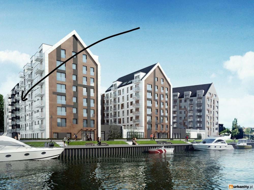 Apartmán Apartament Morski Nowa Motlawa Gdaňsk Exteriér fotografie